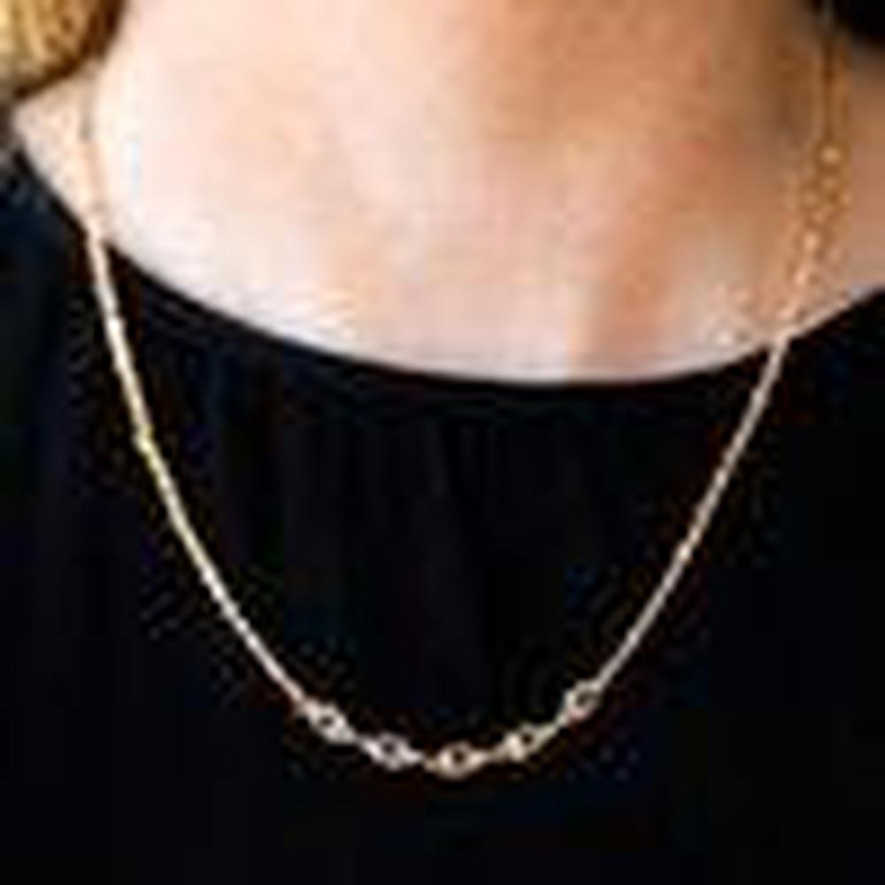 GLEAM World - Gold Necklace - Paparazzi - Dare2bdazzlin N Jewelry