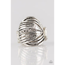 Load image into Gallery viewer, Glitter Tracker - Silver Ring  - Paparazzi - Dare2bdazzlin N Jewelry
