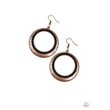 Load image into Gallery viewer, Go-Go Glow - Copper Earrings - Paparazzi - Dare2bdazzlin N Jewelry
