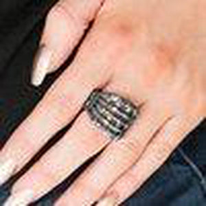 Go To GRATE Lengths - Black Ring - Paparazzi - Dare2bdazzlin N Jewelry