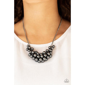 Grandiose Glimmer - Black Necklace - Paparazzi - Dare2bdazzlin N Jewelry