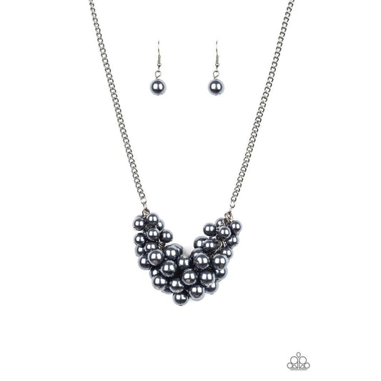 Grandiose Glimmer - Black Necklace - Paparazzi - Dare2bdazzlin N Jewelry