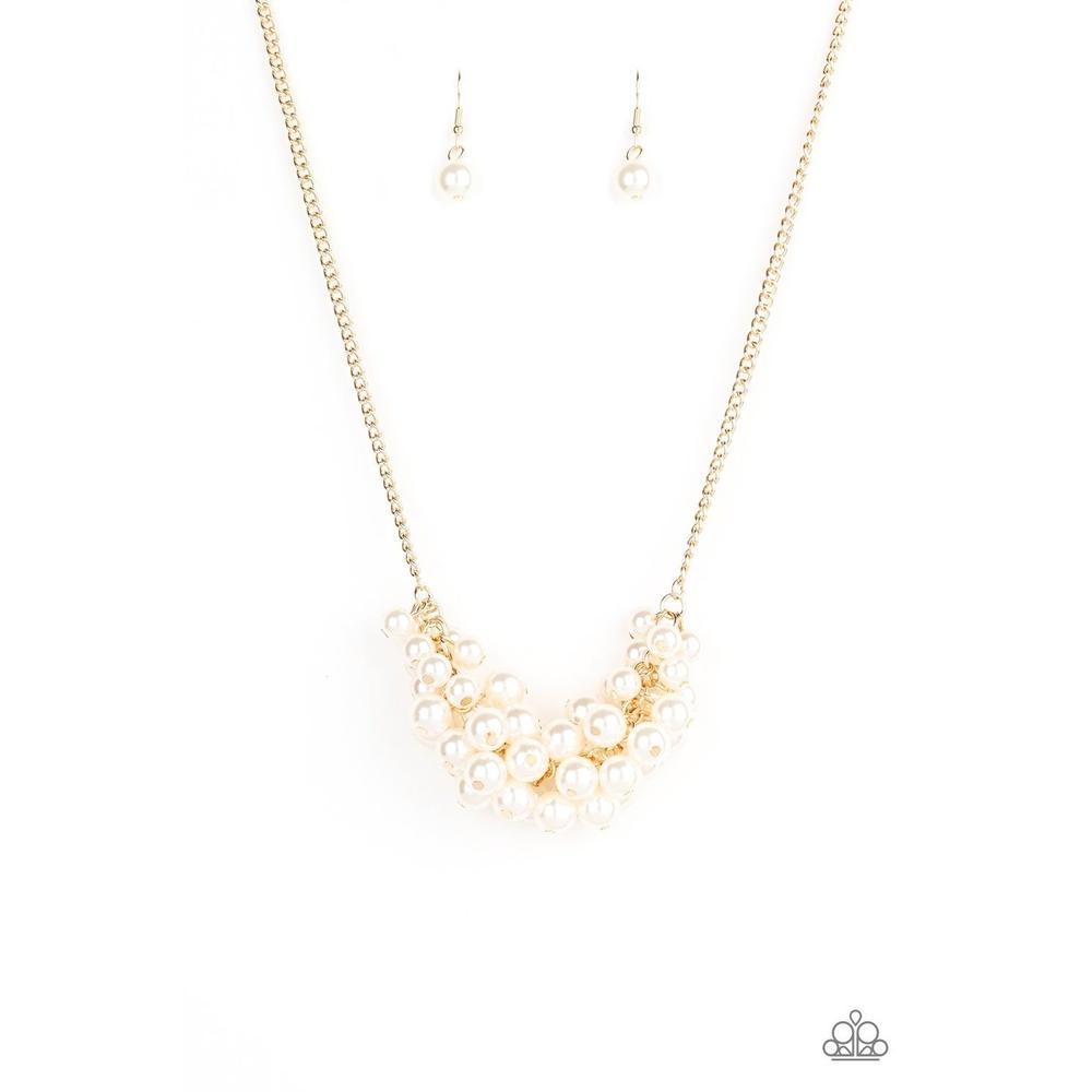 Grandiose Glimmer - Gold Necklace - Paparazzi - Dare2bdazzlin N Jewelry