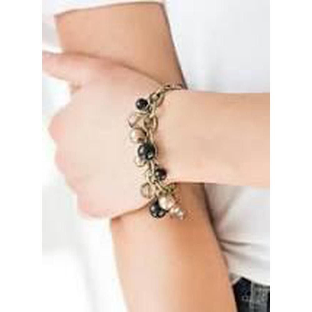 Grit and Glamour Brass Bracelet - Paparazzi - Dare2bdazzlin N Jewelry