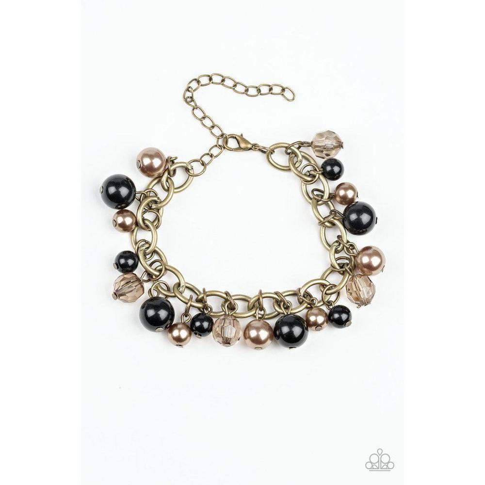 Grit and Glamour Brass Bracelet - Paparazzi - Dare2bdazzlin N Jewelry