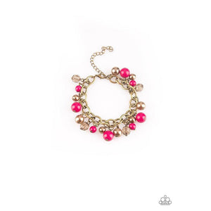 Grit and Glamour - Pink Bracelet - Paparazzi - Dare2bdazzlin N Jewelry