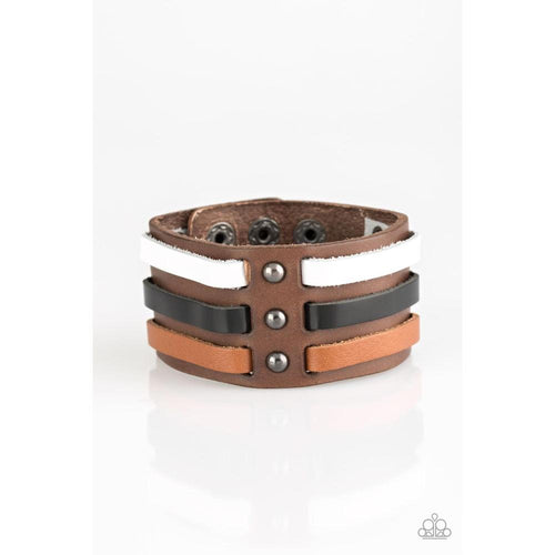 Grizzly Ground - Brown Urban Bracelet - Paparazzi - Dare2bdazzlin N Jewelry