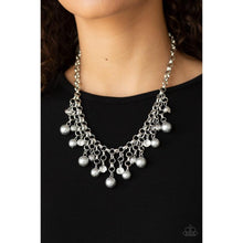 Load image into Gallery viewer, HEIR-headed Silver Necklace - Paparazzi - Dare2bdazzlin N Jewelry
