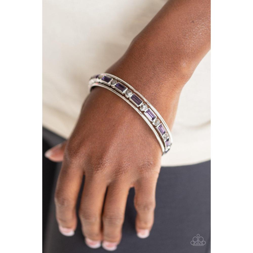 HEIR Toss Purple Bracelet - Paparazzi - Dare2bdazzlin N Jewelry
