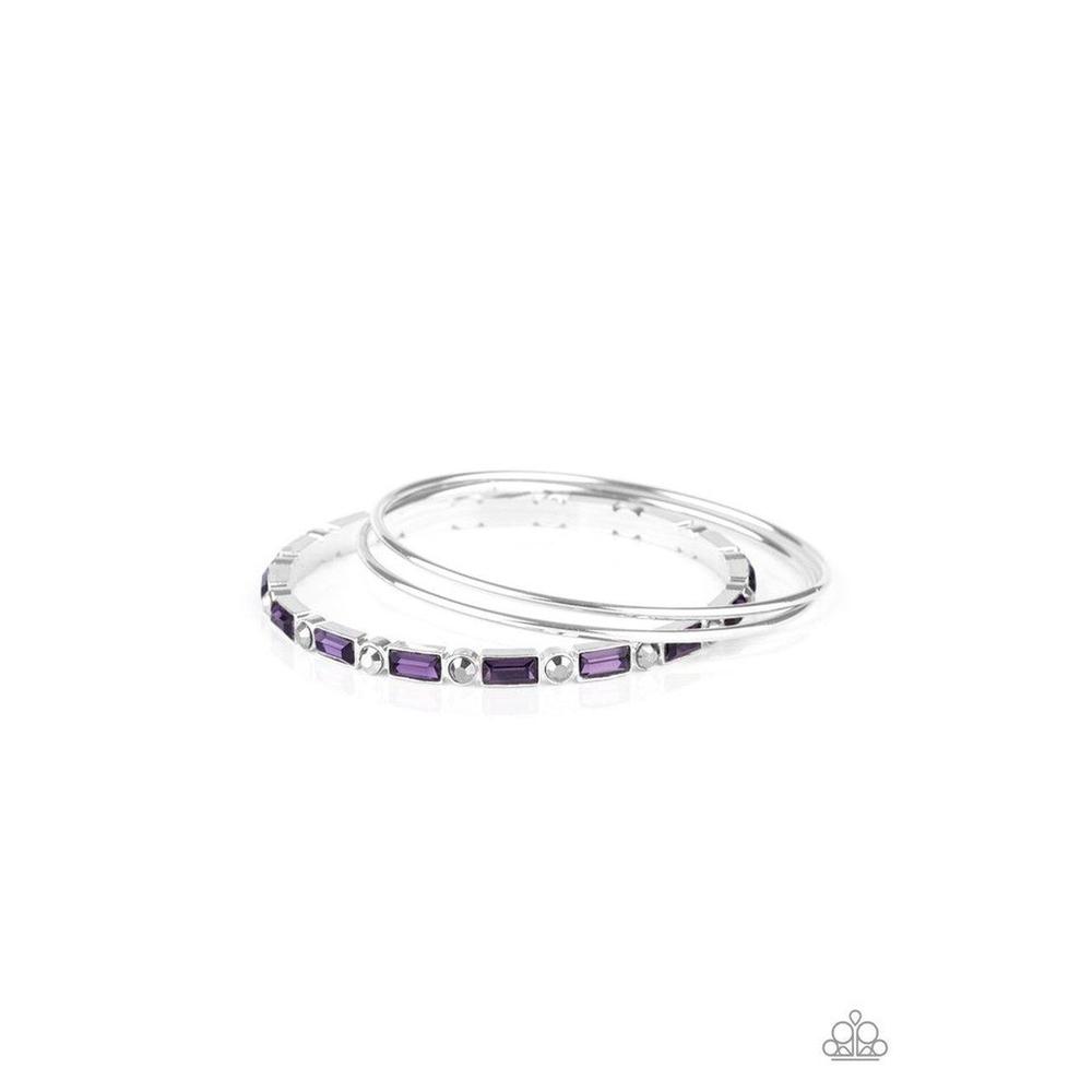 HEIR Toss Purple Bracelet - Paparazzi - Dare2bdazzlin N Jewelry