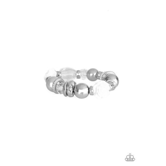 Here I Am - Silver Bracelet - Paparazzi - Dare2bdazzlin N Jewelry