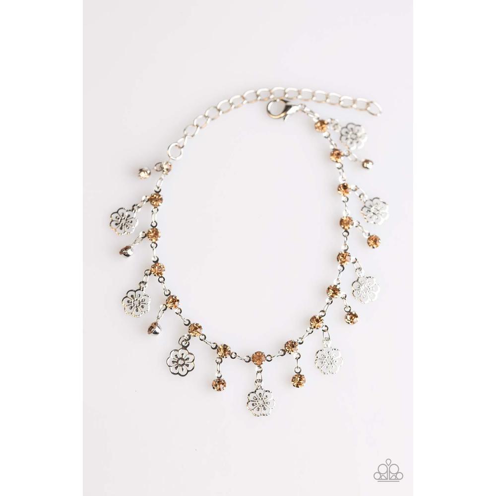Hibiscus Breeze - Brown Bracelet - Paparazzi - Dare2bdazzlin N Jewelry