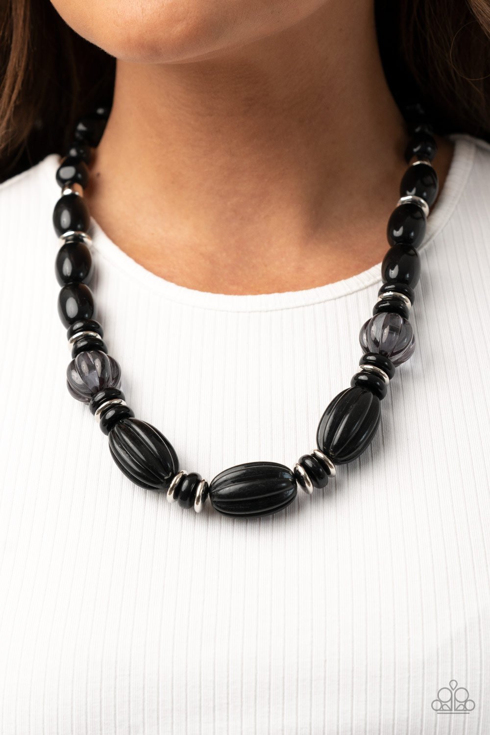 High Alert - Black Necklace - Paparazzi - Dare2bdazzlin N Jewelry
