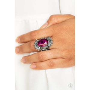 Him and Heir Pink Ring - Paparazzi - Dare2bdazzlin N Jewelry