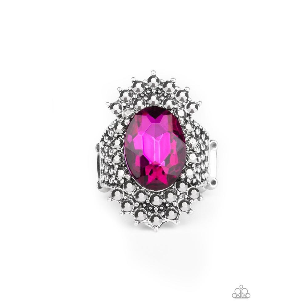 Him and Heir Pink Ring - Paparazzi - Dare2bdazzlin N Jewelry