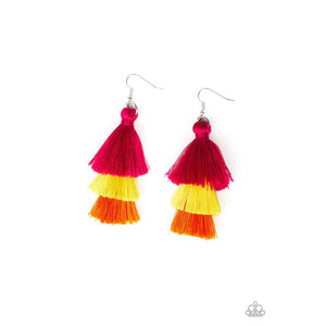 Hold on to Your Tassel Earrings - Paparazzi - Dare2bdazzlin N Jewelry
