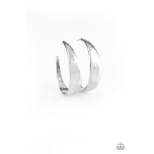 Load image into Gallery viewer, Hoop and Holler Silver Earrings - Paparazzi - Dare2bdazzlin N Jewelry
