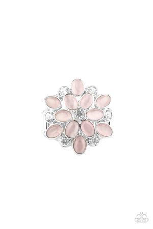Hopes and GLEAMS Pink Ring - Paparazzi - Dare2bdazzlin N Jewelry
