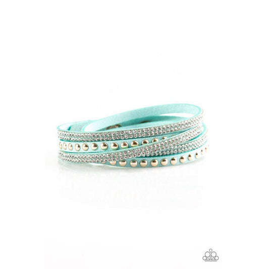 I Bold You Set Blue Urban Bracelet - Paparazzi - Dare2bdazzlin N Jewelry