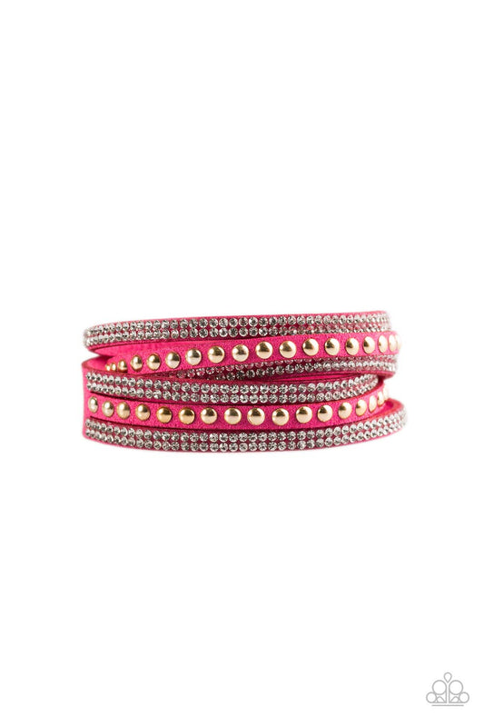 I BOLD You So! - Pink Bracelet - Paparazzi - Dare2bdazzlin N Jewelry