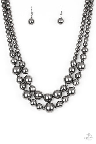 I Double Dare You - Black Necklace - Paparazzi - Dare2bdazzlin N Jewelry