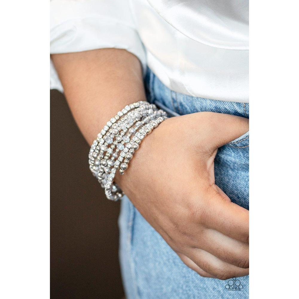 ICE Knowing You - Silver Bracelet - Paparazzi - Dare2bdazzlin N Jewelry