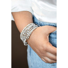 Load image into Gallery viewer, ICE Knowing You - Silver Bracelet - Paparazzi - Dare2bdazzlin N Jewelry
