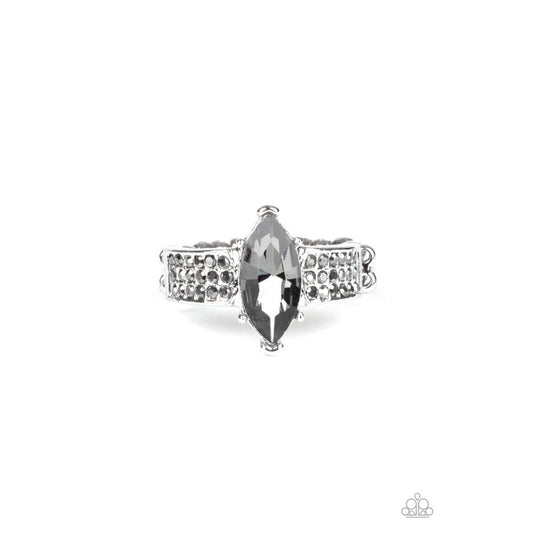 Icy Iridescence - Silver Ring - Paparazzi - Dare2bdazzlin N Jewelry