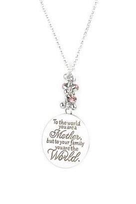 Maternal Blessings Pink Necklace - Paparazzi - Dare2bdazzlin N Jewelry