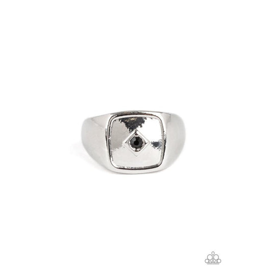 Immortal - Black Ring - Paparazzi - Dare2bdazzlin N Jewelry