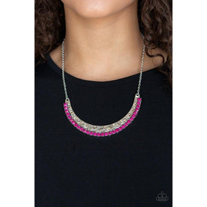 Impressive Pink Necklace - Paparazzi - Dare2bdazzlin N Jewelry