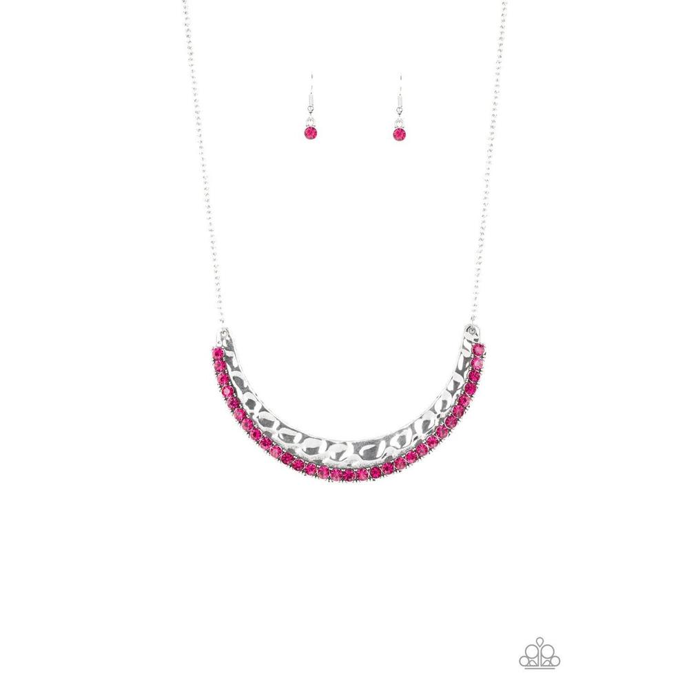 Impressive Pink Necklace - Paparazzi - Dare2bdazzlin N Jewelry