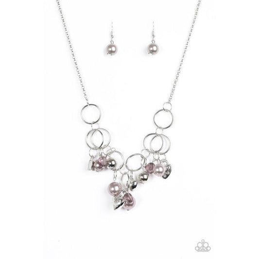 In A Bind - Silver Necklace - Paparazzi - Dare2bdazzlin N Jewelry