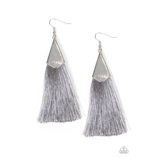 In Full Plume Earrings - Paparazzi - Dare2bdazzlin N Jewelry