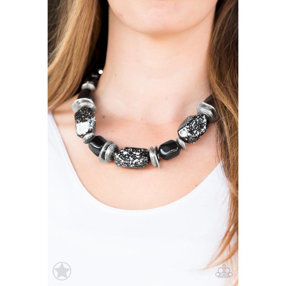 In Good Glazes - Black Necklace - Paparazzi - Dare2bdazzlin N Jewelry
