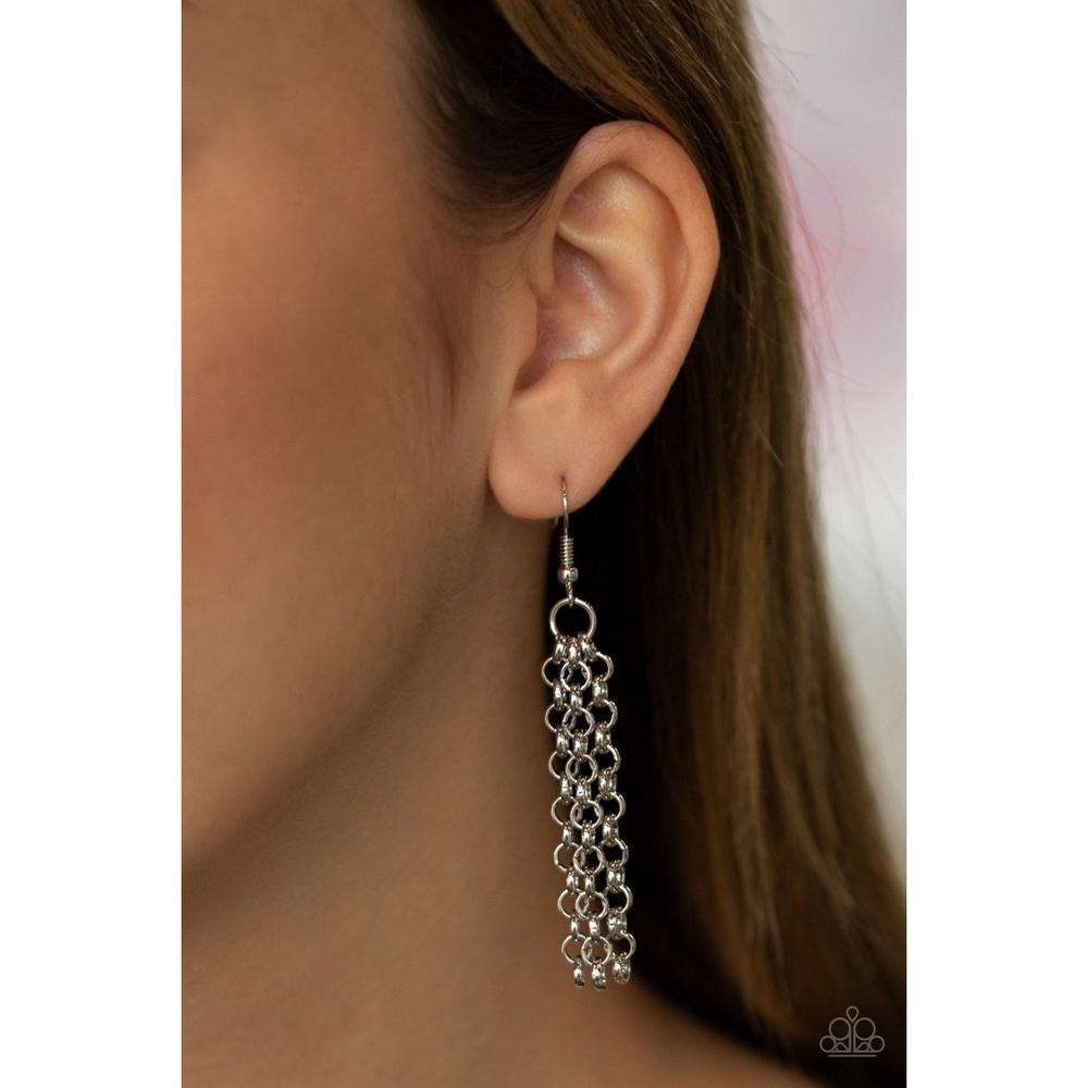 In The MANE-stream - Silver Necklace - Paparazzi - Dare2bdazzlin N Jewelry