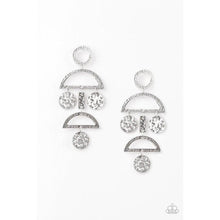 Load image into Gallery viewer, Incan Esclipse Silver Earrings - Paparazzi - Dare2bdazzlin N Jewelry
