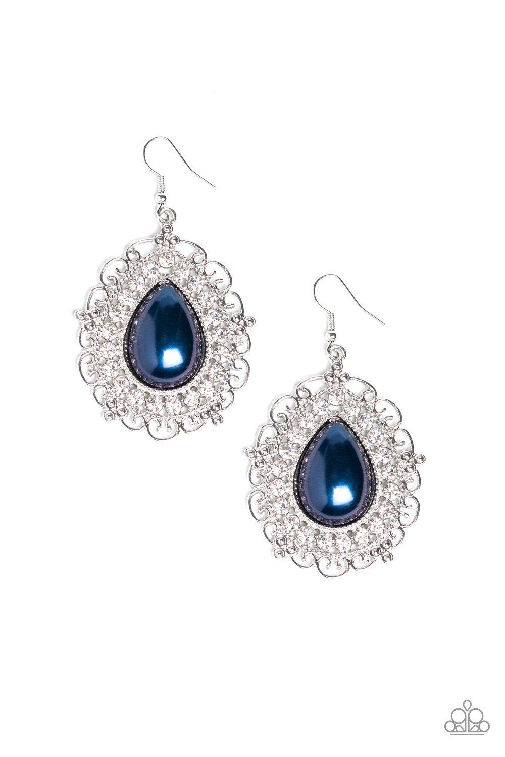 Incredibly Celebrity - Blue Earring - Paparazzi - Dare2bdazzlin N Jewelry