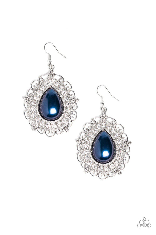 Incredibly Celebrity - Blue Earring - Paparazzi - Dare2bdazzlin N Jewelry