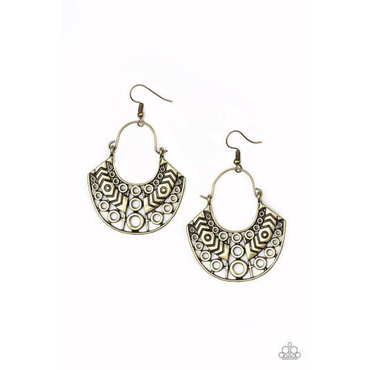 Indigenous Idol Earrings - Paparazzi - Dare2bdazzlin N Jewelry