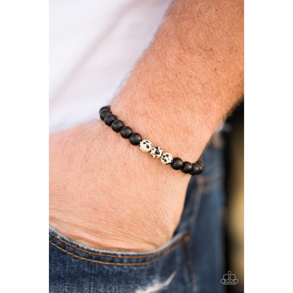 Inner Peace - White Bracelet - Paparazzi - Dare2bdazzlin N Jewelry