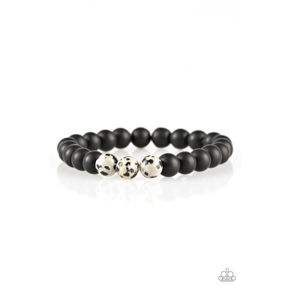 Inner Peace - White Bracelet - Paparazzi - Dare2bdazzlin N Jewelry