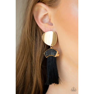 Insta Inca - Gold Earrings - Paparazzi - Dare2bdazzlin N Jewelry
