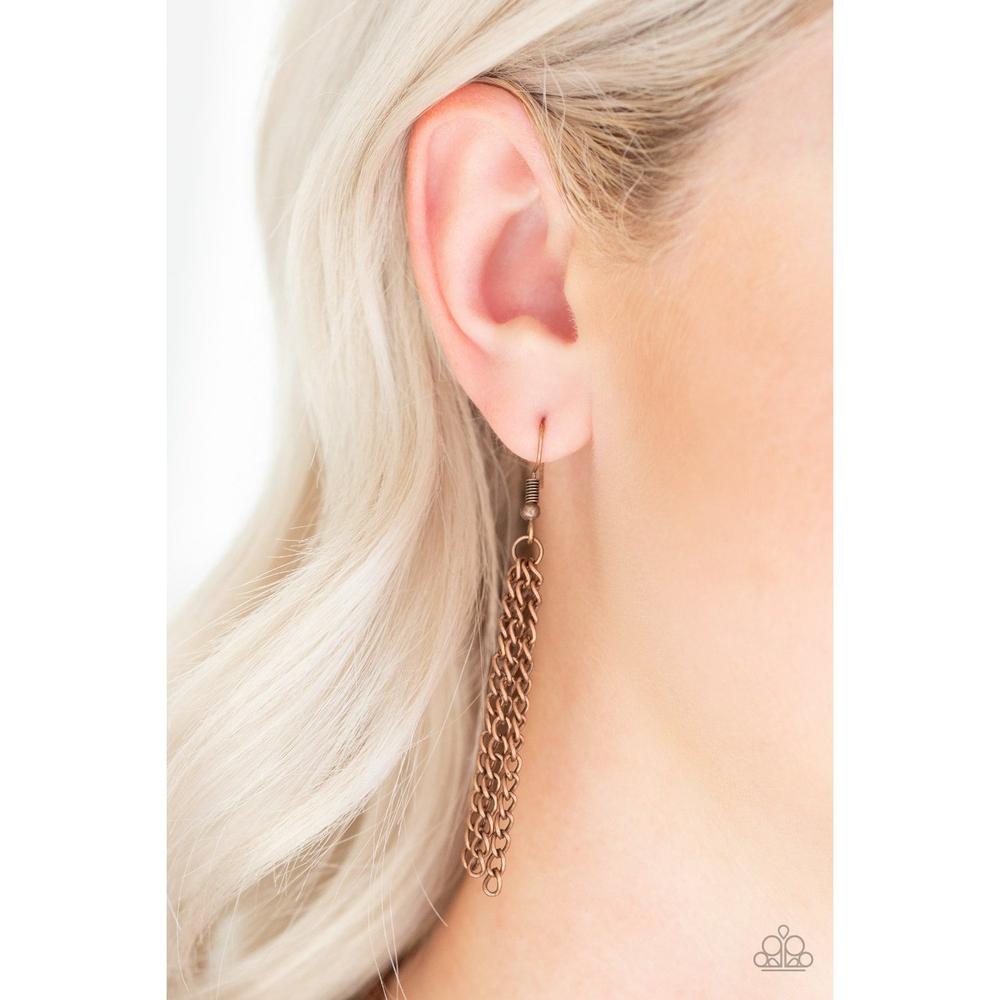 It Will Be Over MOON Cooper Necklace - Paparazzi - Dare2bdazzlin N Jewelry