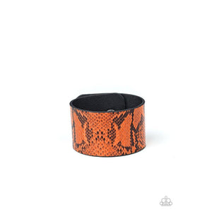 Its a Jungle Out There - Orange Bracelet - Paparazzi - Dare2bdazzlin N Jewelry
