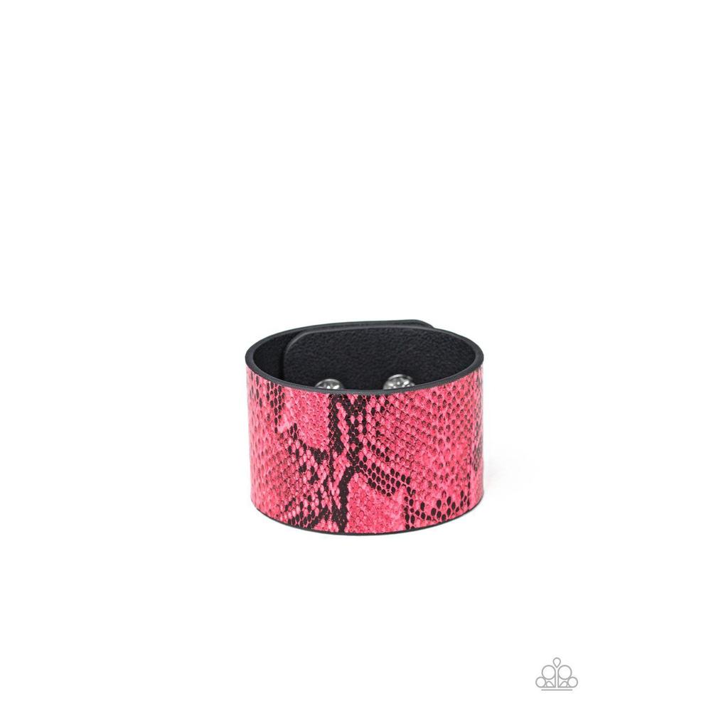 Its a Jungle Out There - Pink Bracelet - Paparazzi - Dare2bdazzlin N Jewelry