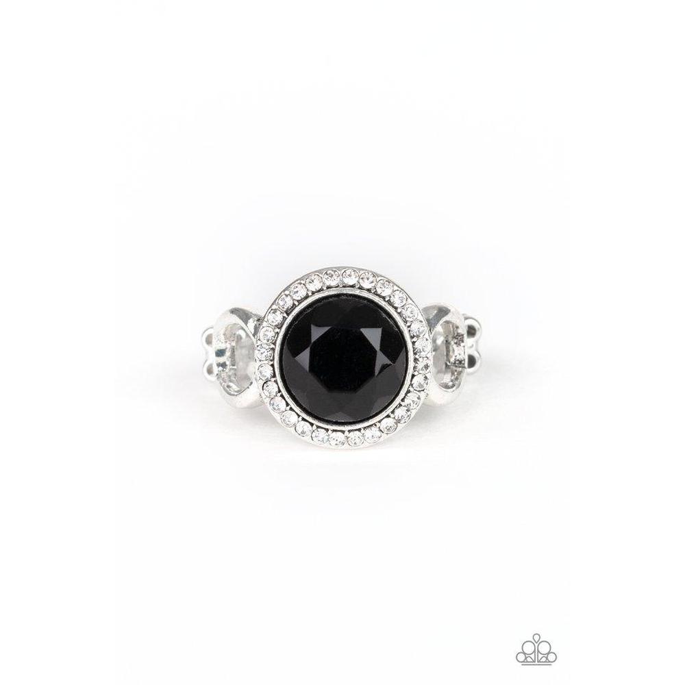 Its Gonna GLOW! - Black Ring - Paparazzi - Dare2bdazzlin N Jewelry