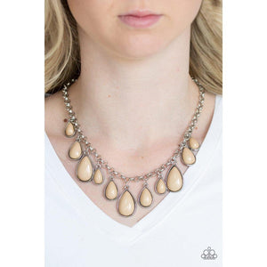 Jaw-Dropping Diva - Brown Necklace - Paparazzi - Dare2bdazzlin N Jewelry