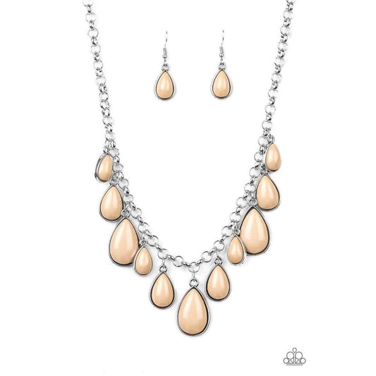 Jaw-Dropping Diva - Brown Necklace - Paparazzi - Dare2bdazzlin N Jewelry