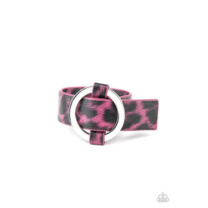 Jungle Cat Couture - Pink Bracelet - Paparazzi - Dare2bdazzlin N Jewelry
